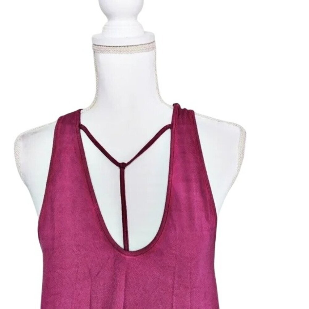 Free People Amelia Y-Neck Tank Top - Picture 6 of 10